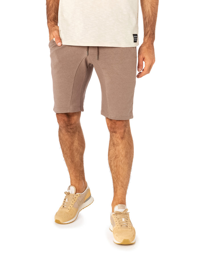 jogging short taupe PULLIN en coton