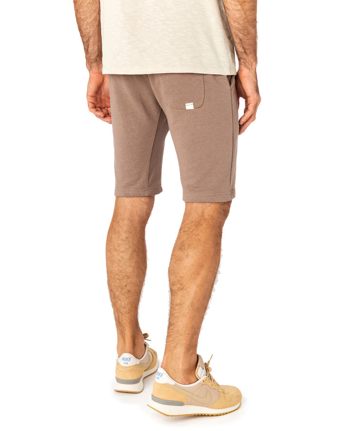 jogging short taupe PULLIN en coton