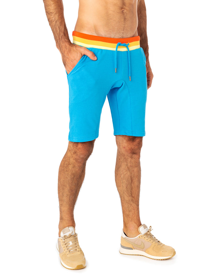 jogging short vintageblue PULLIN en coton