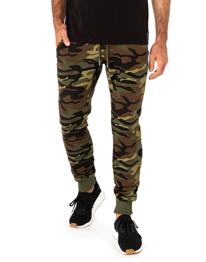 jogging slim camo PULLIN en coton