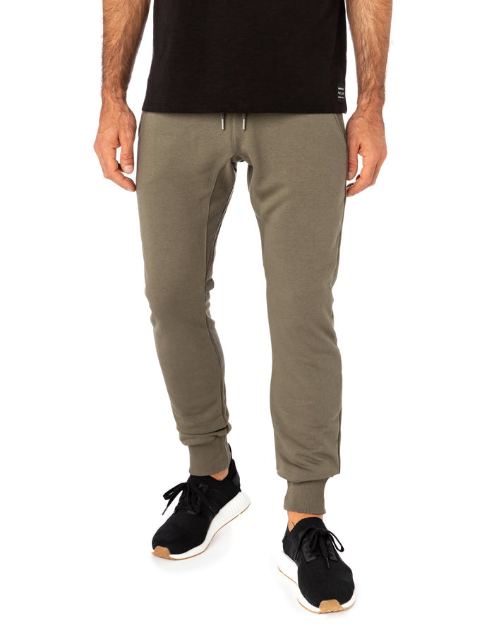 jogging slim khaki PULLIN en coton