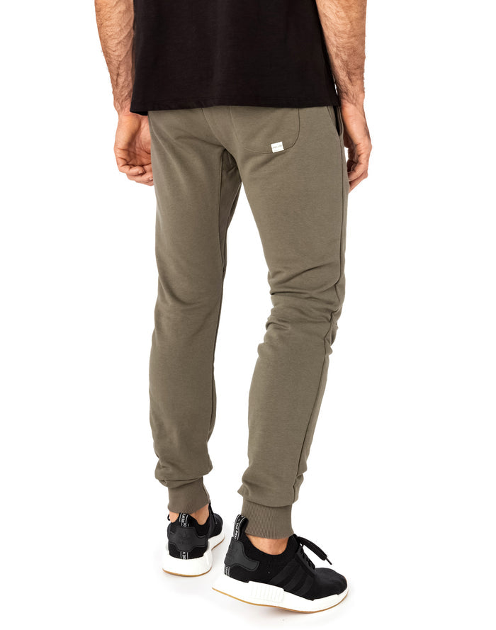 jogging slim khaki PULLIN en coton