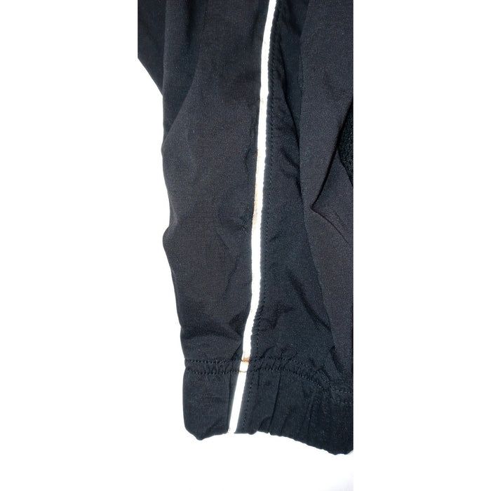 Jordan Black Track Jacket Reflective Stripe Full Zip Men's Medium Athletic6