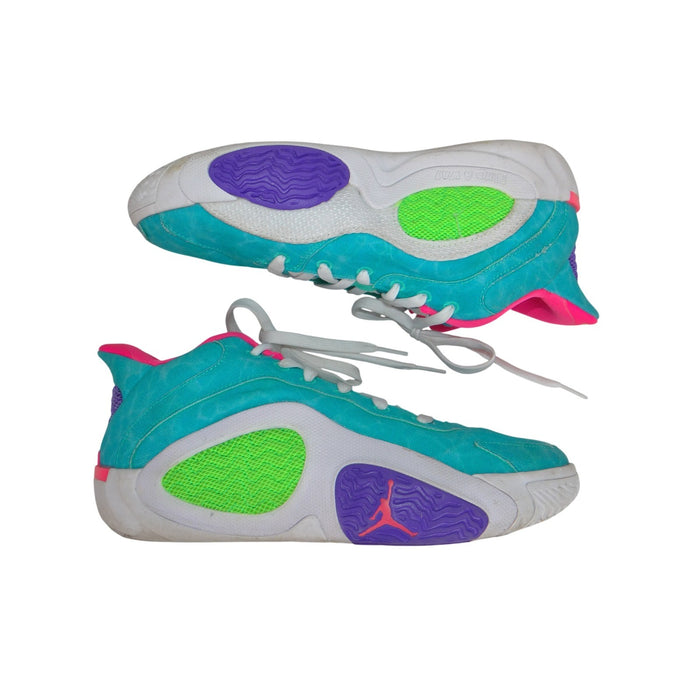 Jordan One Take 5 Big Kids Basketball Shoes Turquoise Pink HJ7382 303 Size 7Y0