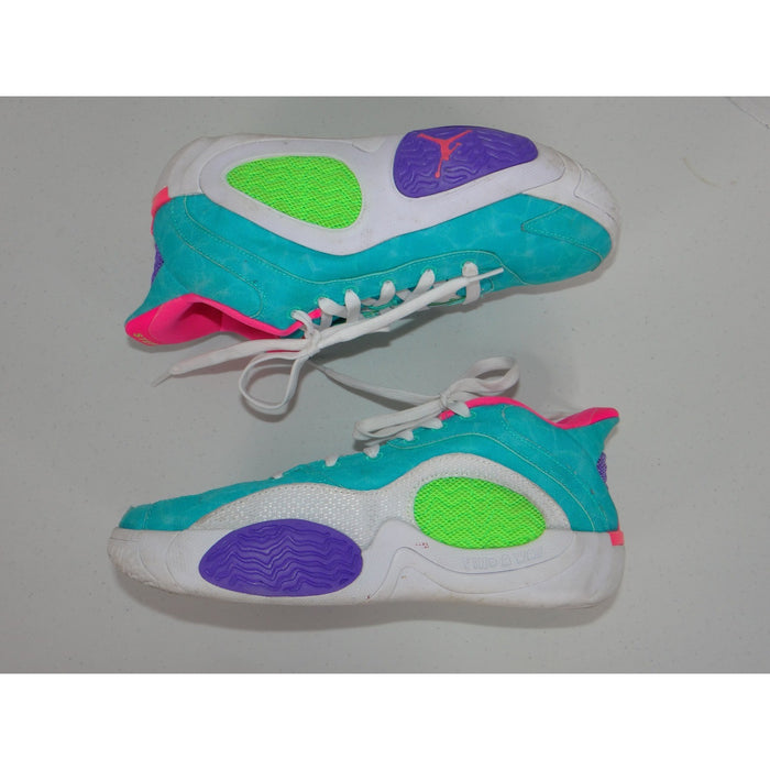 Jordan One Take 5 Big Kids Basketball Shoes Turquoise Pink HJ7382 303 Size 7Y1