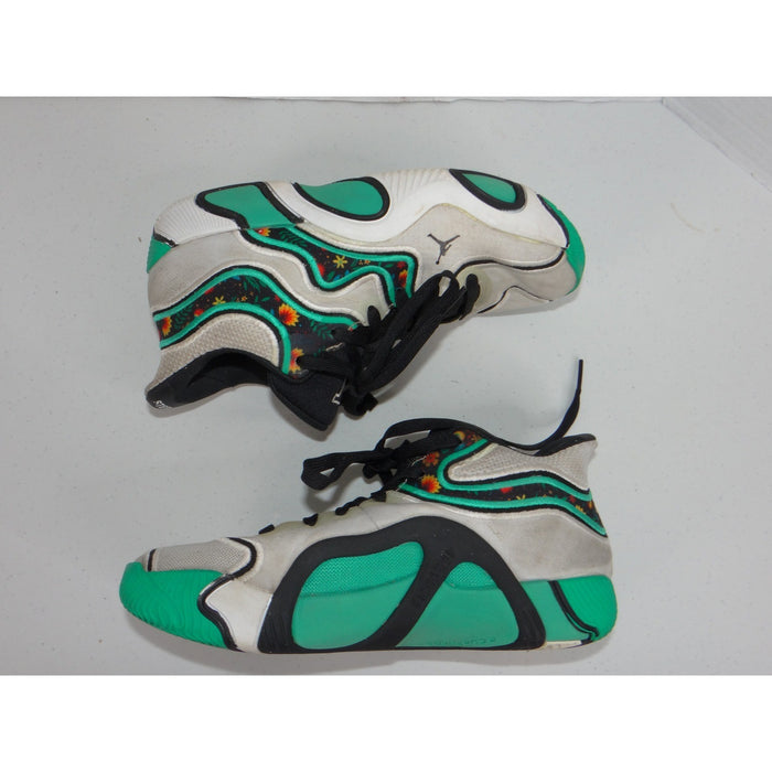 Jordan Tatum 1 Garden Party Kids Basketball Shoes White Green DZ3330 103 Size 6Y1