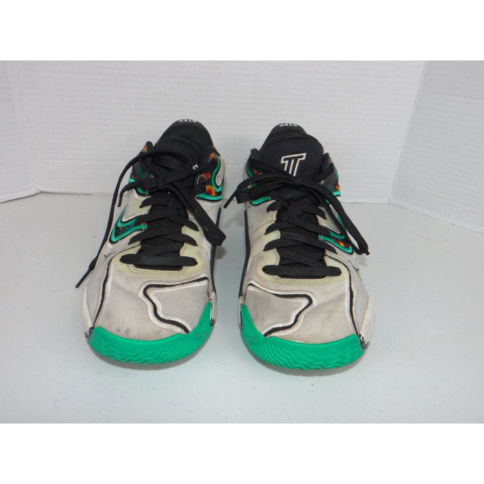 Jordan Tatum 1 Garden Party Kids Basketball Shoes White Green DZ3330 103 Size 6Y5