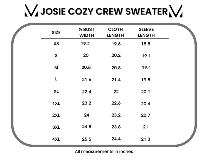 Josie Cozy Crew Sweater - Mocha