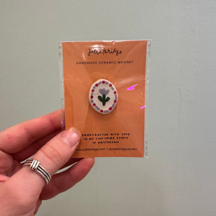 Julia Bridge: Tiny Ceramic Magnets (assorted)