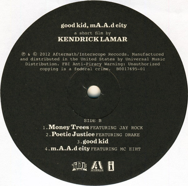 Kendrick Lamar - Good Kid, M.A.A.D City (LP) [US] 1st (Mint (M))