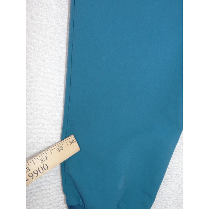 Keswi Caribbean Blue Jogger Scrub Pants JM269 Teal Small Elastic Waist7