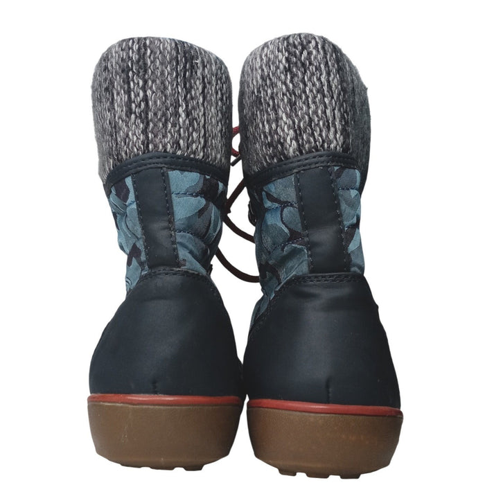 Khombu Womens Winter Boots Camo Lace Up Insulated Warm Snow Boots6