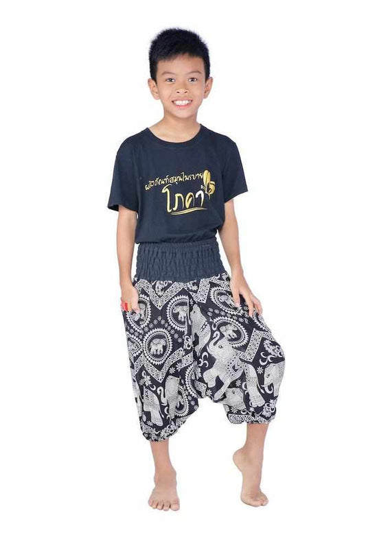 Kids Harem Jumpsuit Pants - Lannaclothesdesign Shop