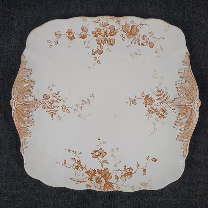 KIRKSTONE Doulton Burslem Plate 9 3/4" Square England Serving Tray