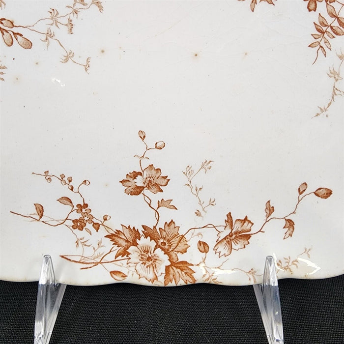 KIRKSTONE Doulton Burslem Plate 9 3/4" Square England Serving Tray