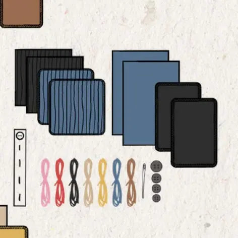 Kit de réparation pour vêtements en laine mérinos Manymonths