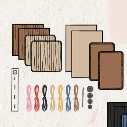 Kit de réparation pour vêtements en laine mérinos Manymonths