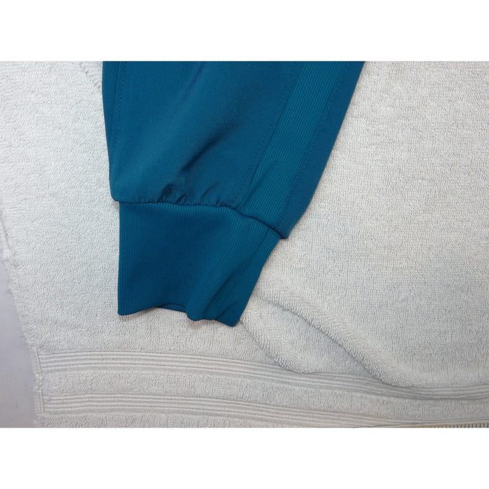 Landau Forward Teal Blue Jogger Scrub Pants Womens Small 4 Way Stretch Pockets4