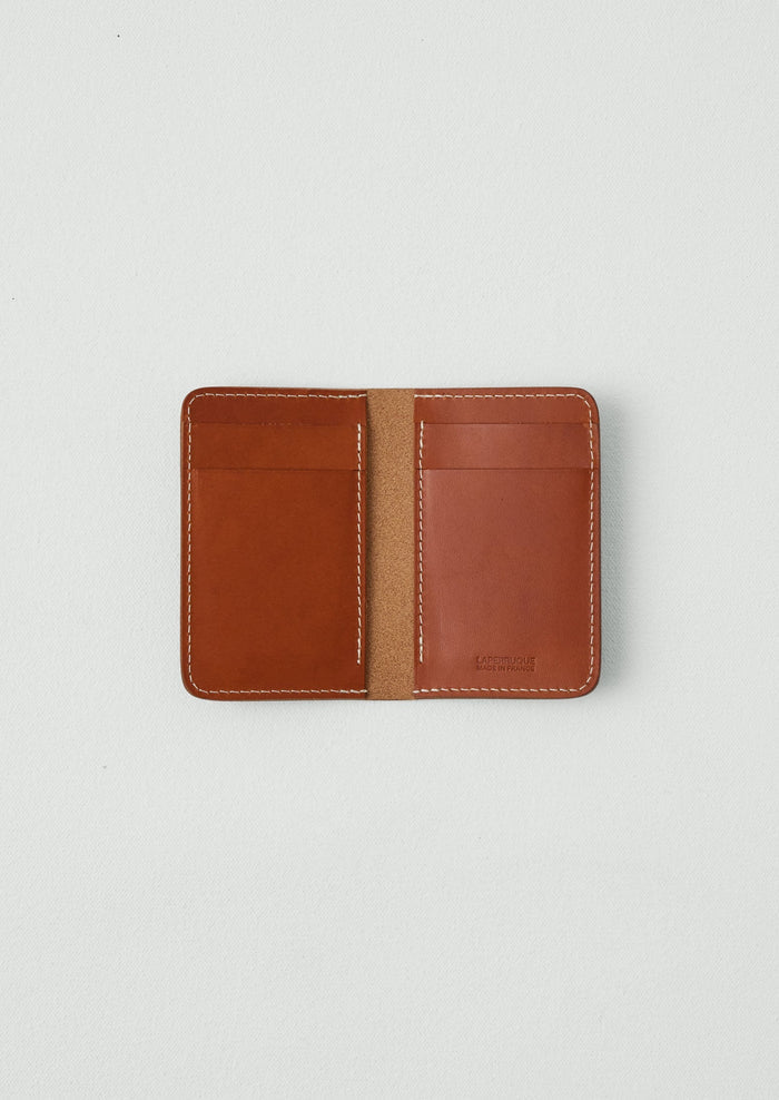 Laperruque Leather Folding Cardholder | Whiskey