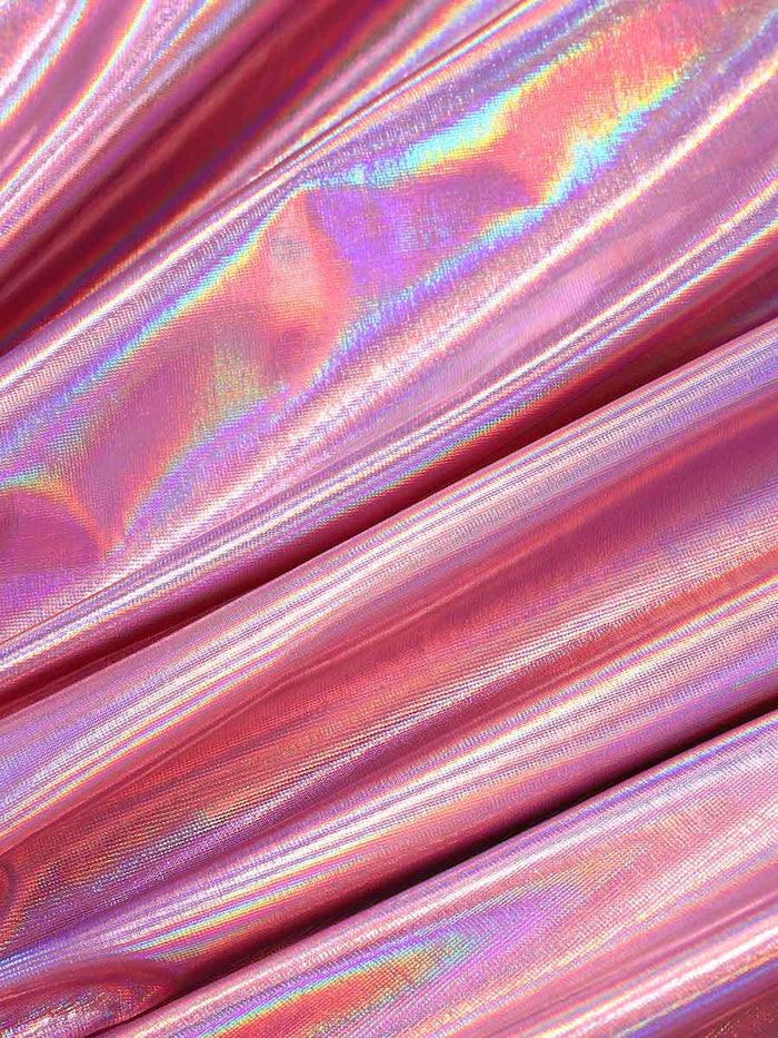 Laser Pink Reflective A-Line Skirt