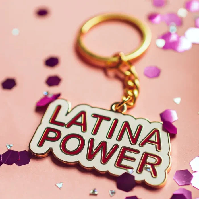Latina Power Keychain