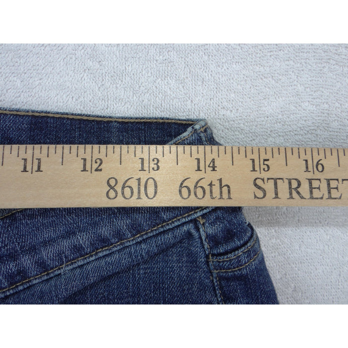 Lauren Ralph Lauren Jeans Co Womens 10 Blue Bootcut Denim Pants Mid Rise 39903