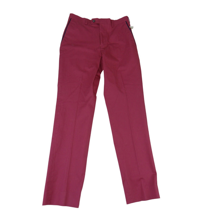 Lauren Ralph Lauren Mulberry Pink Straight Leg Dress Pants 16R 28 W BNKLPZ3W00100