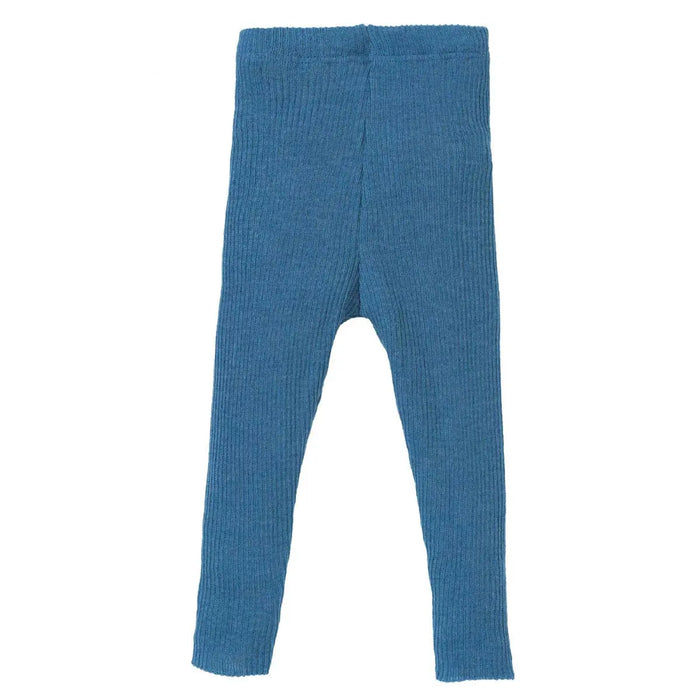 Legging léger en laine mérinos Disana – Dove blue