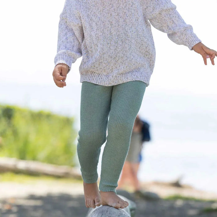 Legging léger en laine mérinos Disana – Jade