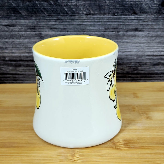 Lemon Coffee Mug Ceramic Fruit Tea Cup Yellow Interior Kitchen Decor by Blue Sky