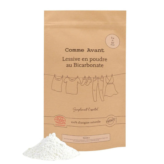 Lessive en poudre au bicarbonate Comme Avant