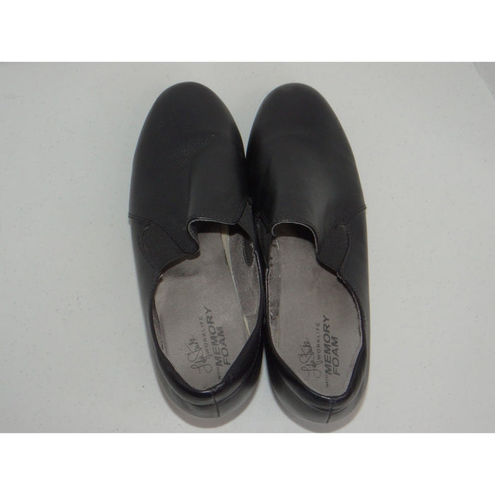 LifeStride Worklife Black Slip On Loafers Memory Foam Comfort Shoes 10M 33915