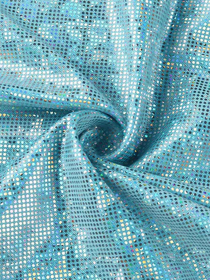 Light Blue Glitter Skirt