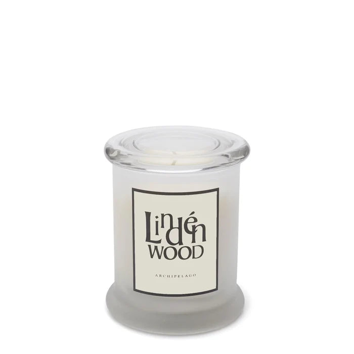 LINDENWOOD FROSTED JAR CANDLE
