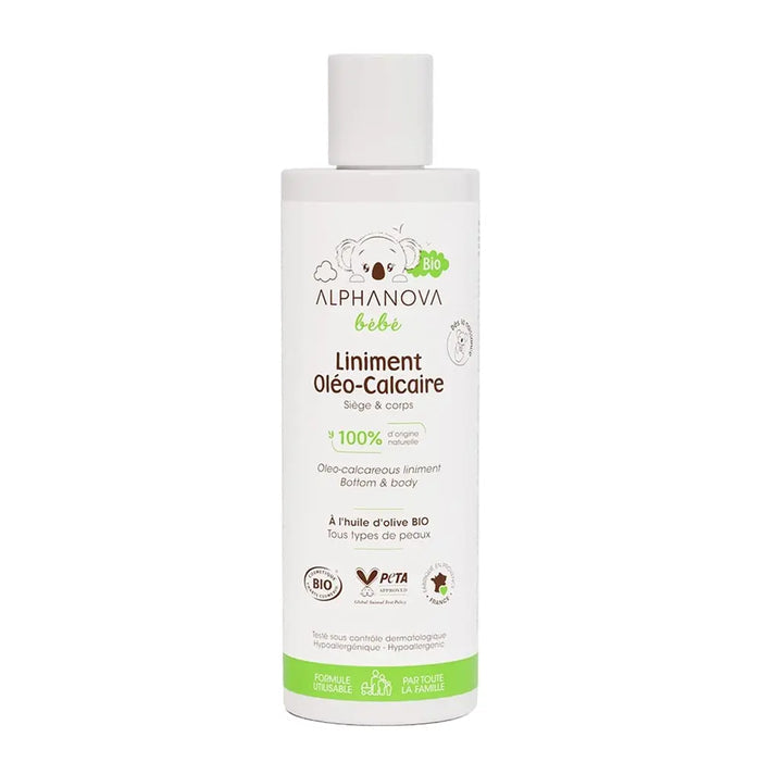 Liniment Oléo-Calcaire BIO Alphanova - 200 ml - Lilinappy