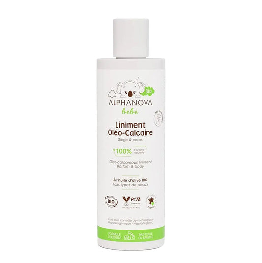 Liniment Oléo-Calcaire BIO Alphanova - 200 ml - Lilinappy