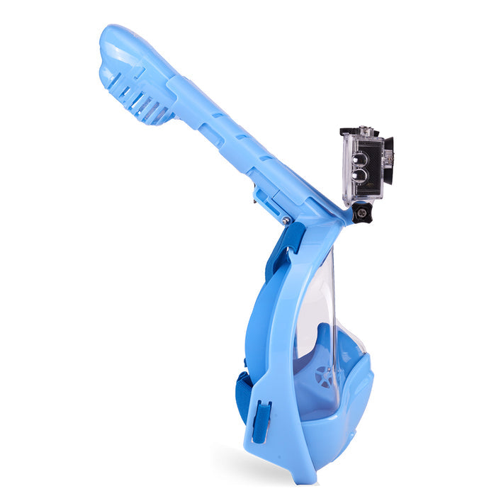 Longer Tube Full Face Snorkel Mask for Kids (3-11 Years)