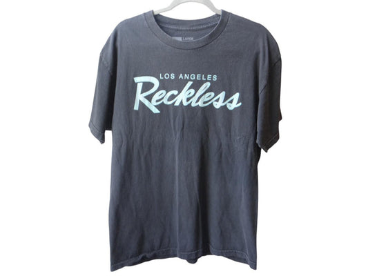 Los Angeles Reckless Graphic T Shirt   Size Large0