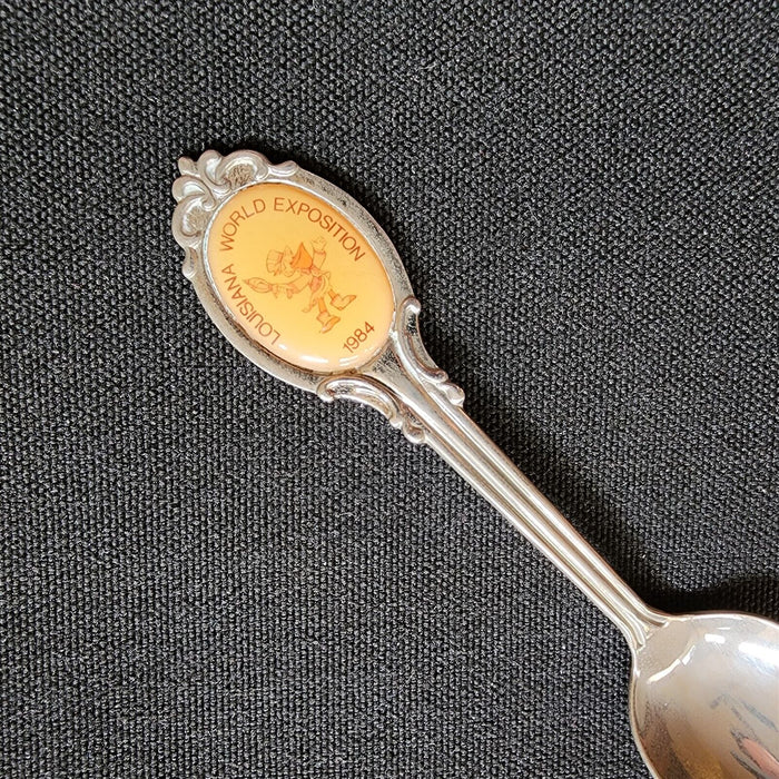 Louisiana World Expo 1984 Collectible Souvenir Spoon 4 1/2" (11cm)