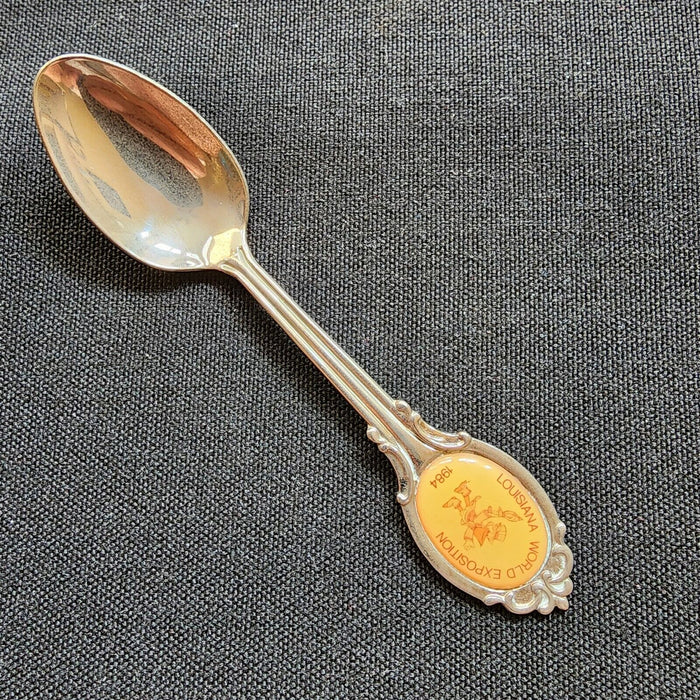 Louisiana World Expo 1984 Collectible Souvenir Spoon 4 1/2" (11cm)