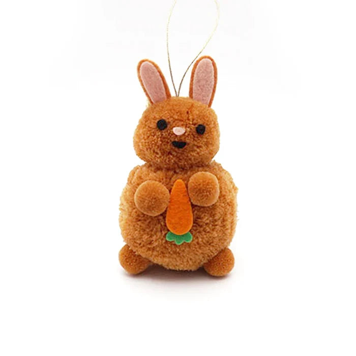 Lucky Horse Press: Pom Pom Ornaments
