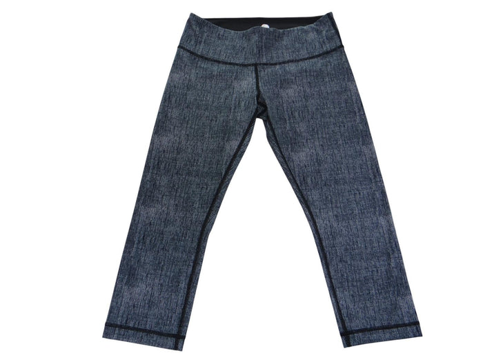 Lululemon High Rise Leggings   Denim Print XS/S0
