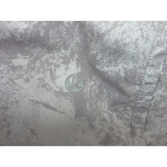 Lululemon Speed Up Running Shorts Grey Marble Ice Dye LW7AX5S Size 86