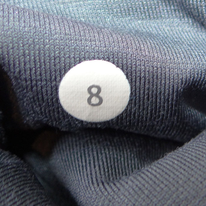 Lululemon Wunder Under Crop Grey Space Dye Textured Leggings Size 8 High Rise1
