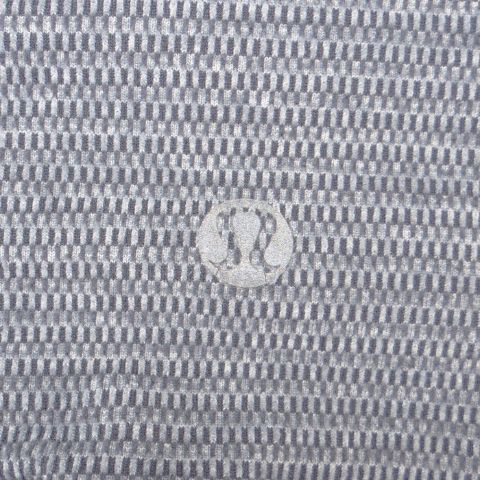 Lululemon Wunder Under Crop Grey Space Dye Textured Leggings Size 8 High Rise3