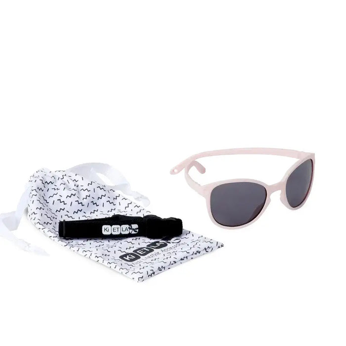 Lunettes de soleil Little Kids WAZZ KI ET LA - Rose pale - Lilinappy
