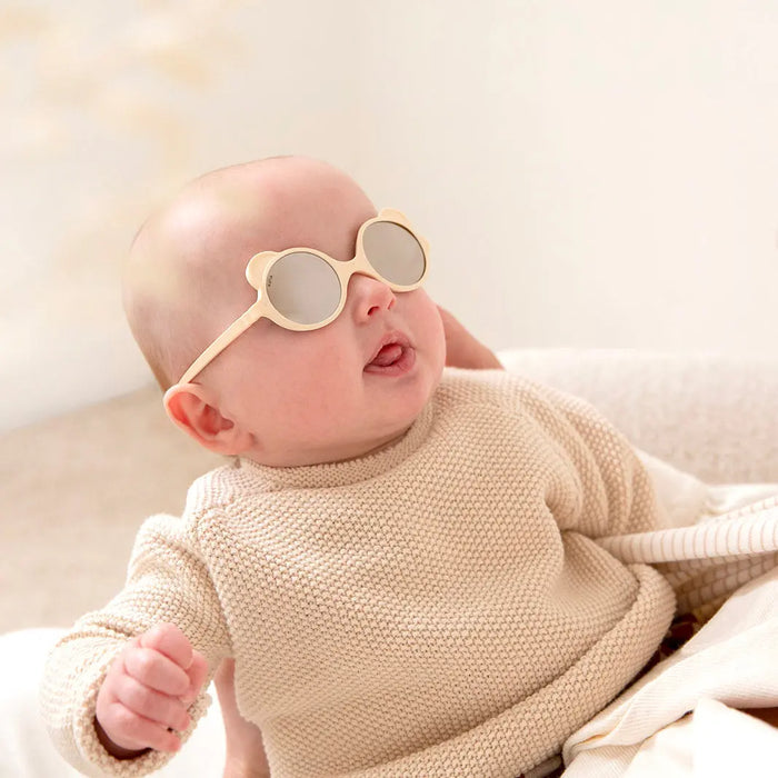 Lunettes de soleil Ourson KI ET LA - Crème - Lilinappy