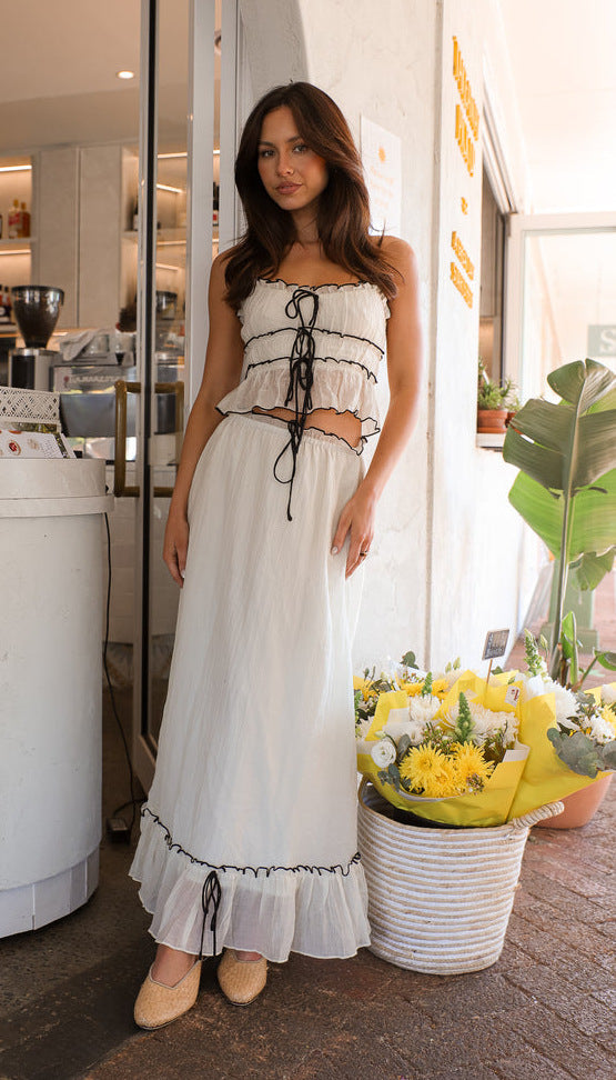 Lysa Co ord Set - White