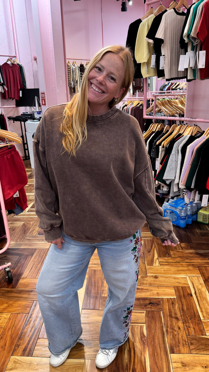 Make Up Your Mind Crewneck