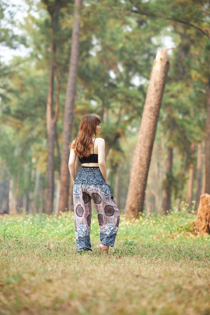 Mandala Harem Trousers - Lannaclothesdesign Shop